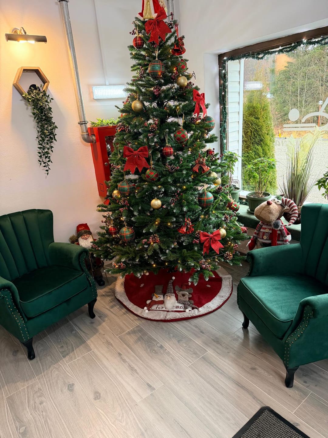 Customer photo review of Fotoliu TITAN, verde inchis/negru, stofa catifelata/lemn, 73x70x87 cm