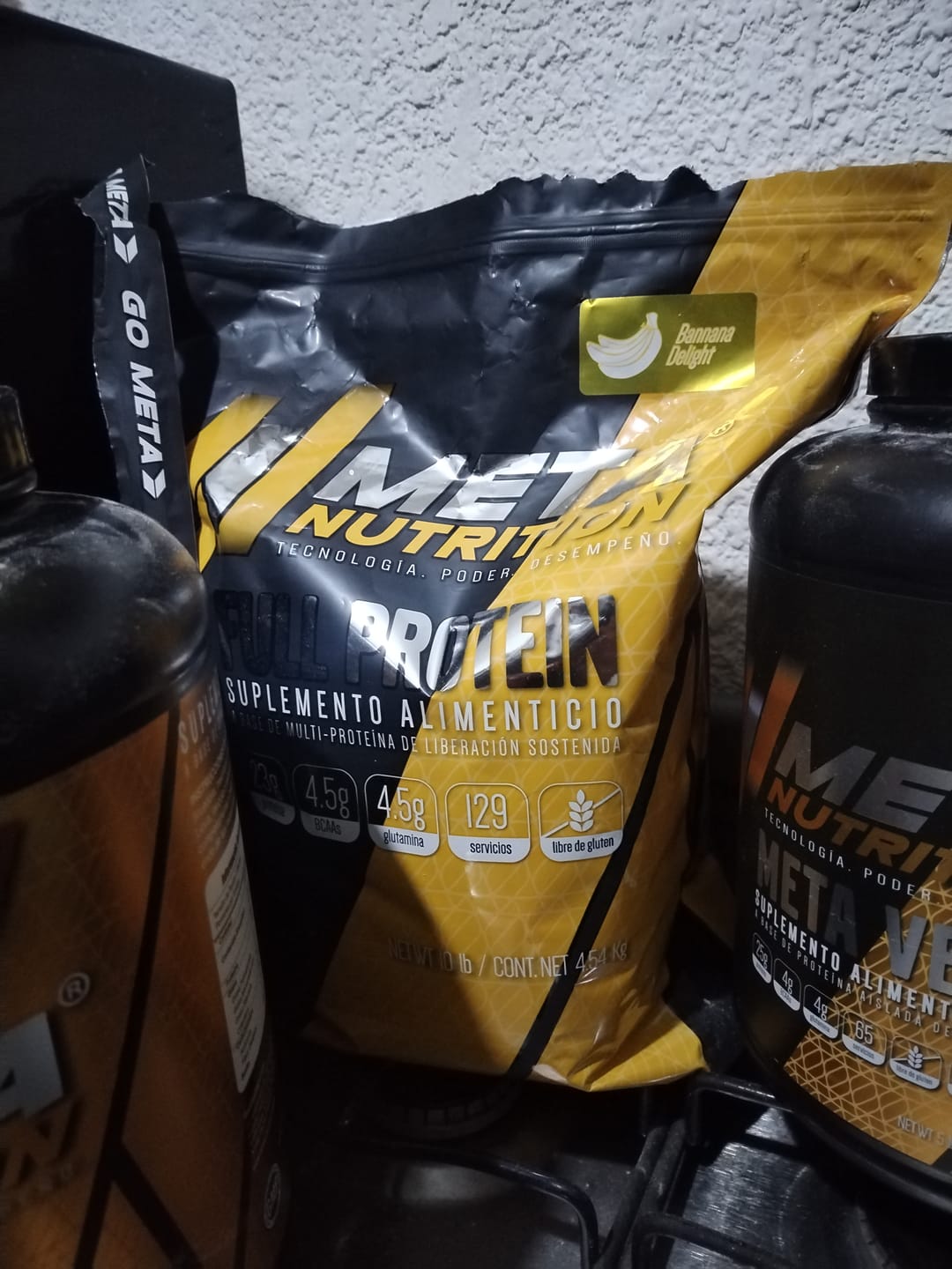 Customer photo review of Full Protein 10 lb, 129 servicios