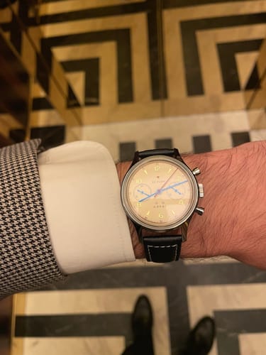 Customer photo review of 1963 Series Chronograph Watch Times Edition Reissue 37.3mm