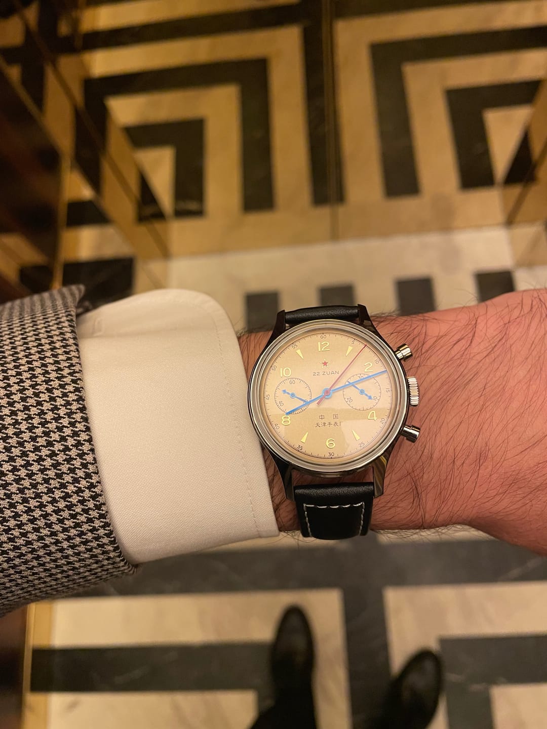 Customer photo review of 1963 Series Chronograph Watch Times Edition Reissue 37.3mm