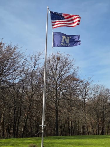 Customer photo review of 4' x 6' American Flag