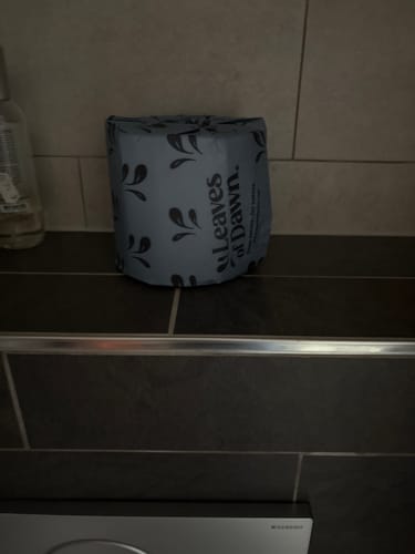 Customer photo review of 100% Bamboo Toilet Paper - 3ply -  40 meters