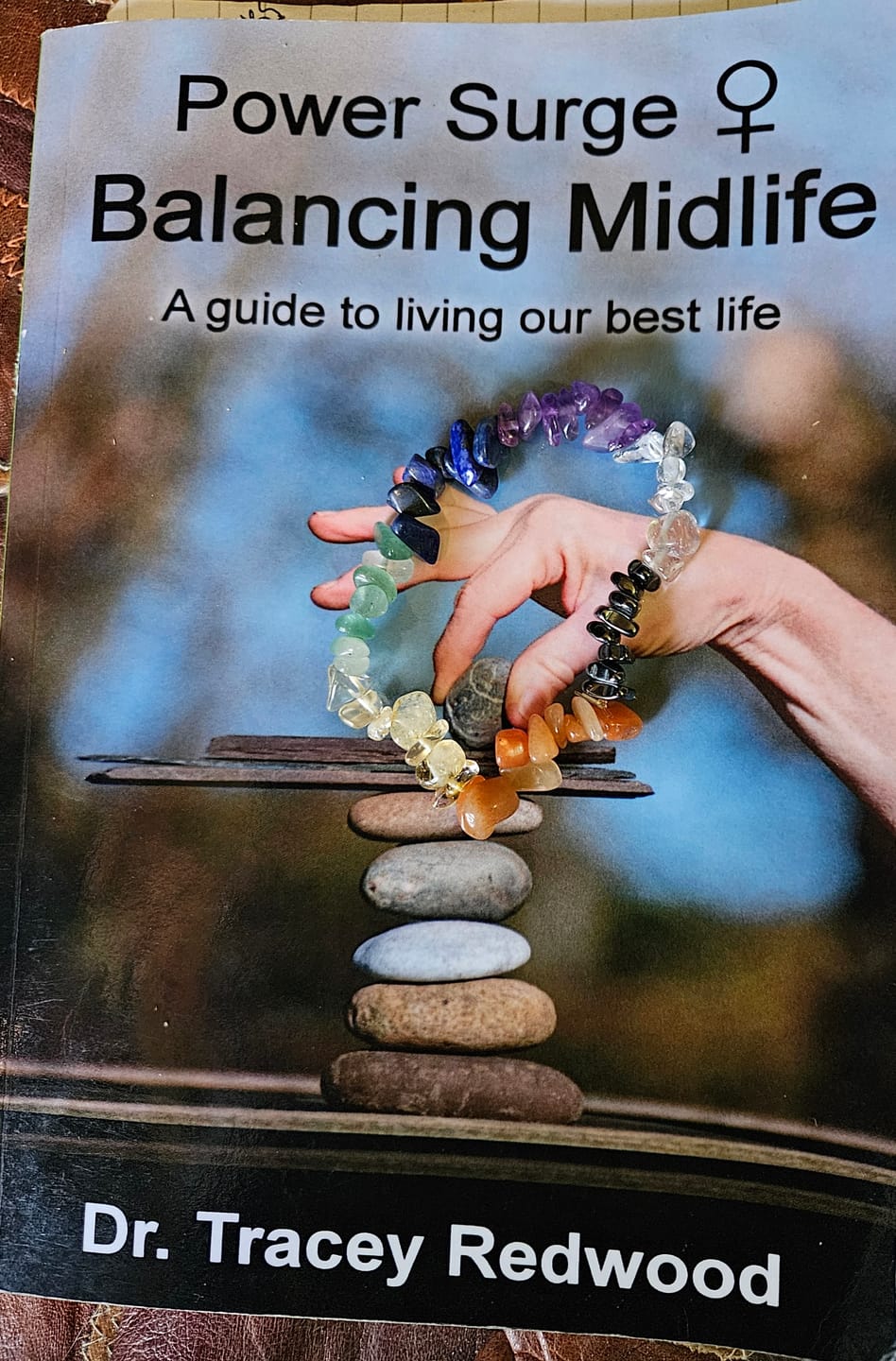 Customer photo review of Chakra crystal chip bracelet