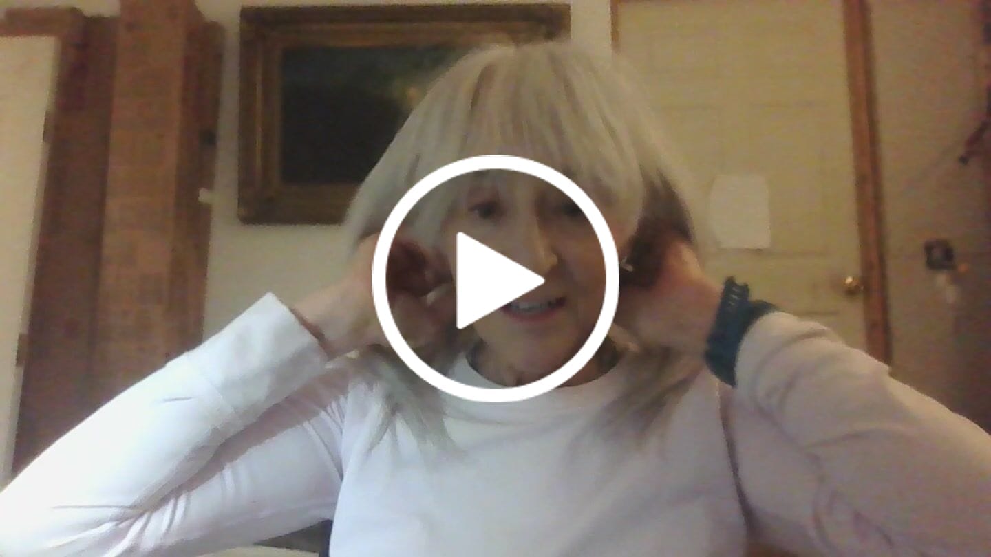 Customer video review of Silver Gray Mono Top Human Hair Toppers for Women, 12-18 Inch
