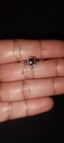 Customer photo review of Just Love Skulls Ring