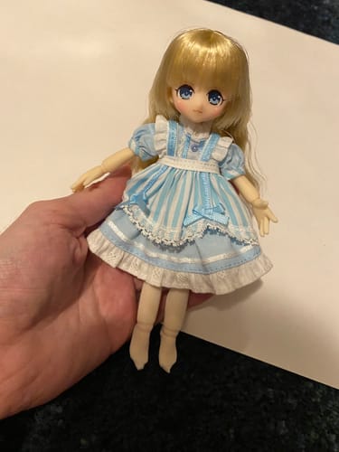 Customer photo review of Dessert Series 1/12 BJD Special Color Clothing Set