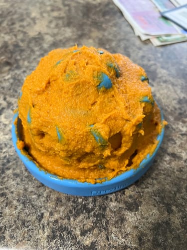 Customer photo review of FreezLava Heavy-Duty Enrichment Chew