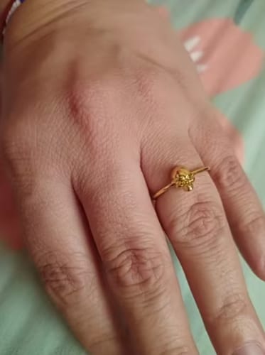 Customer photo review of Just Love Skulls Ring