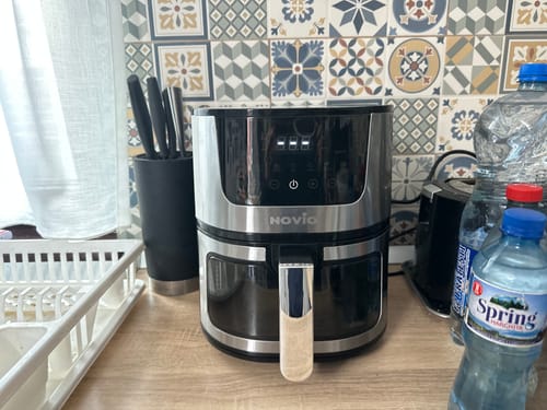 Customer photo review of Air Fryer Novio Grill & Fry
