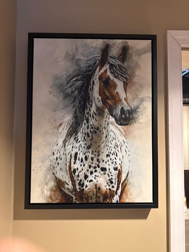 Customer photo review of Custom Watercolor Design