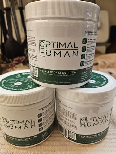 Customer photo review of Optimal Human - Subscription Refill