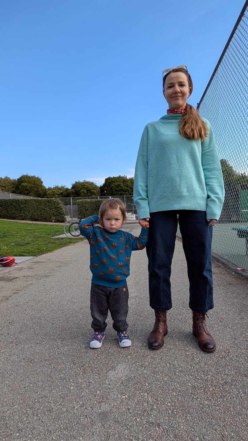 Customer photo review of From One To Another Owl Knitted Jumper