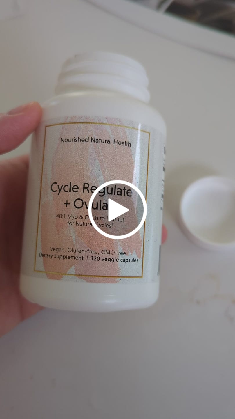Customer video review of Cycle Regulate - 40:1 Inositol Blend