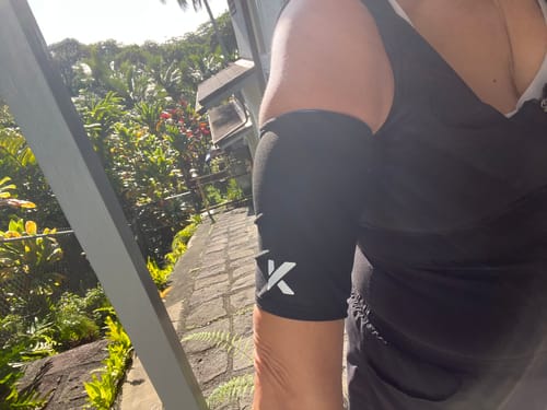 Customer photo review of Women's Heat Trapping Arm Trimmers