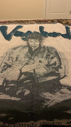 Customer photo review of Sashi Woven Blanket Tapestry