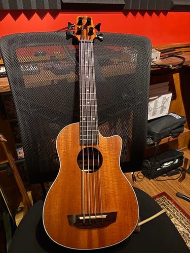 Customer photo review of KA-BASS-4FW Flatwound UBass Strings from Kala / Gallistrings