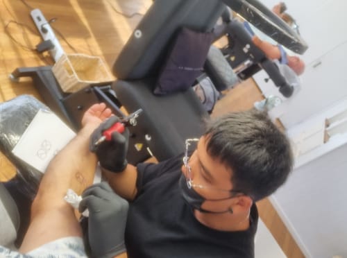 Customer photo review of Joined Custom Logos