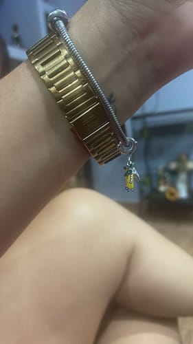 Customer photo review of Charm Flor Rosa, Maleta y Palmera "Just Go"