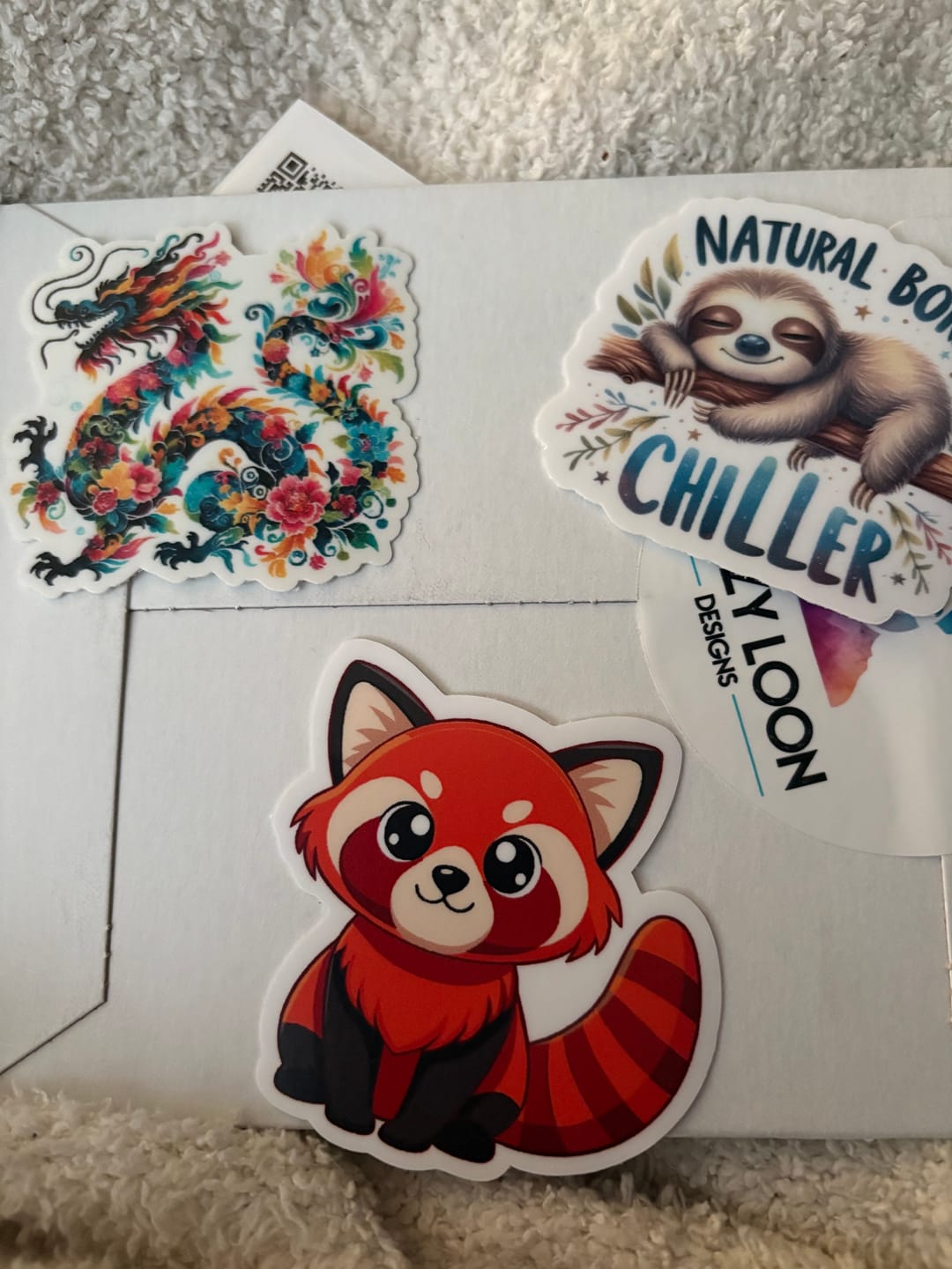 Customer photo review of KIDS STICKER CLUB | Monthly Subscription