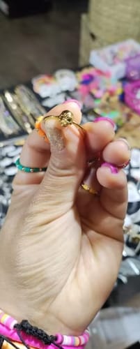 Customer photo review of Just Love Skulls Ring