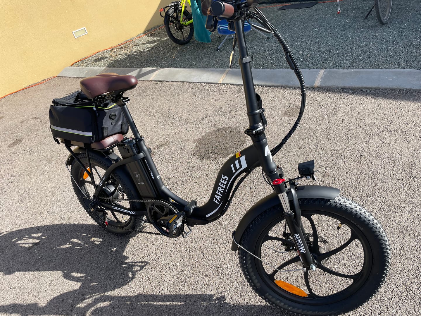 Customer photo review of 35L Large Capacity Bicycle Bag (Save more with ebike BUT not for separate sale)