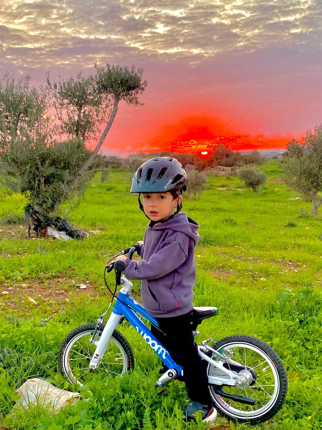 Customer photo review of woom 2 אופני ילדים 14 אינץ'