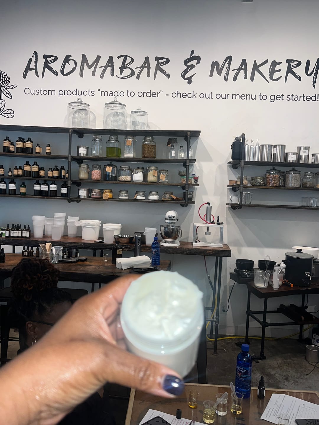 Customer photo review of Essential Oil & Fragrance Blending Class | Make Custom Scented Body Butters, Candles, Soap and More!