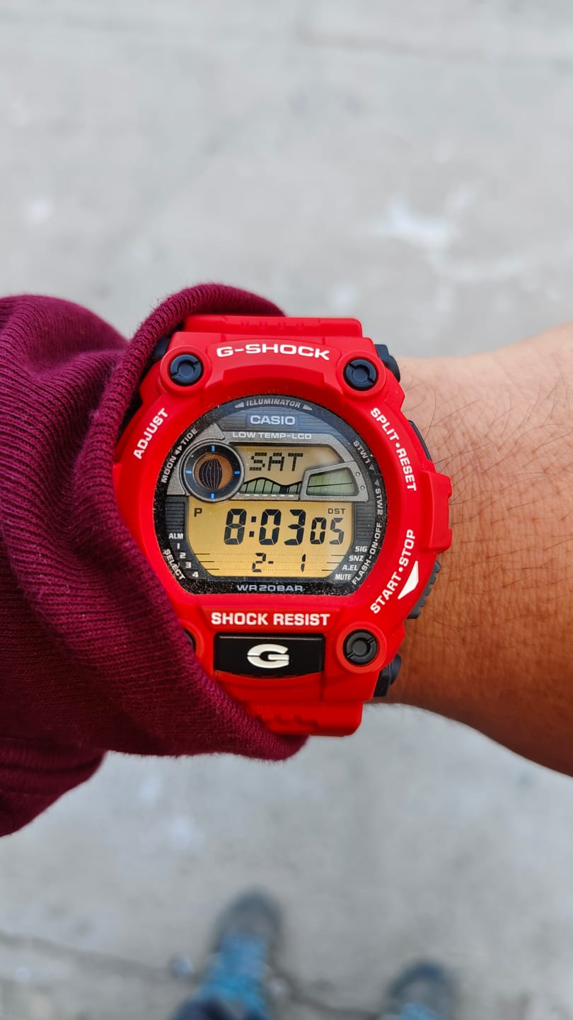 Customer photo review of Reloj Casio G-Shock Vintage G-7900A-4DR Rojo "G-7900 Series"