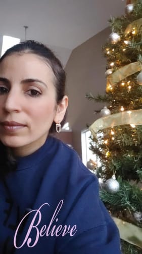 Customer photo review of [BLACK FRIDAY 30%] Dual D.D Silver Earring JDREP3S40ZC