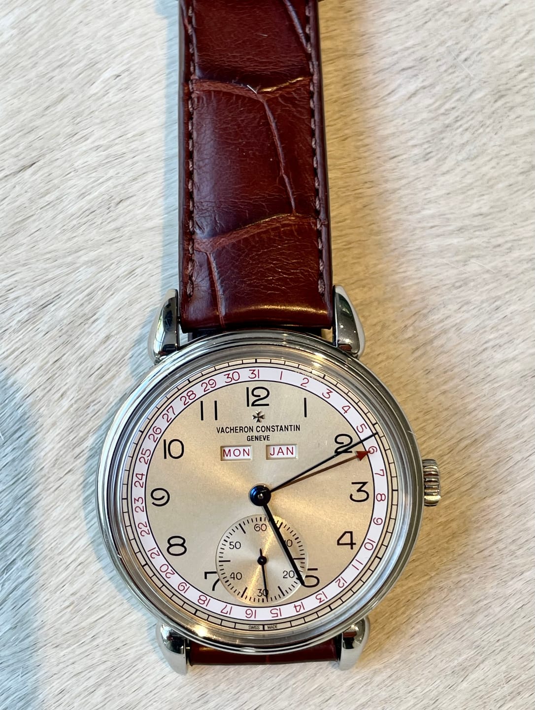 Customer photo review of Matte Brickwood Alligator