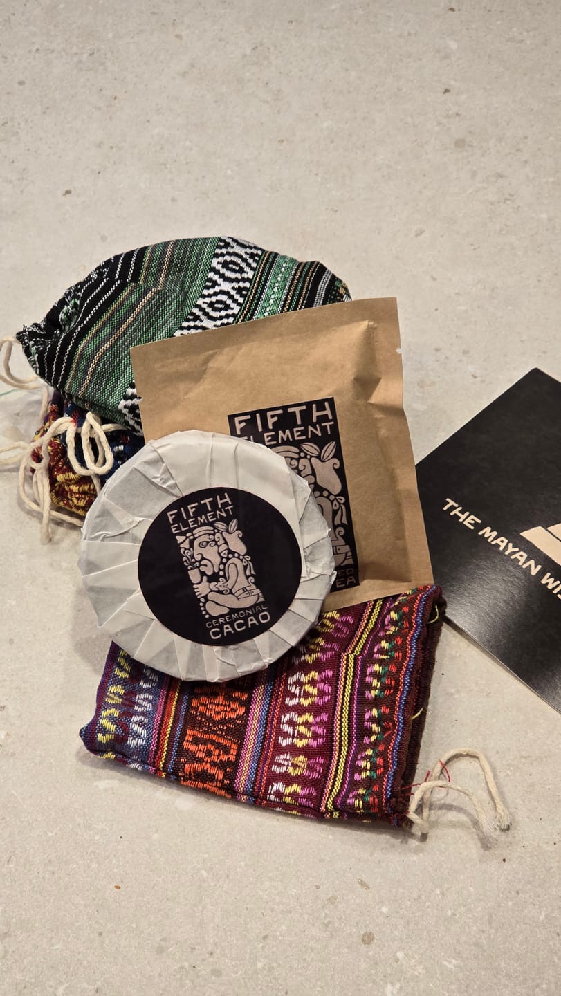 Customer photo review of Fifth Element Cahabón Cacao - 100% Pure Ceremonial Cacao Paste