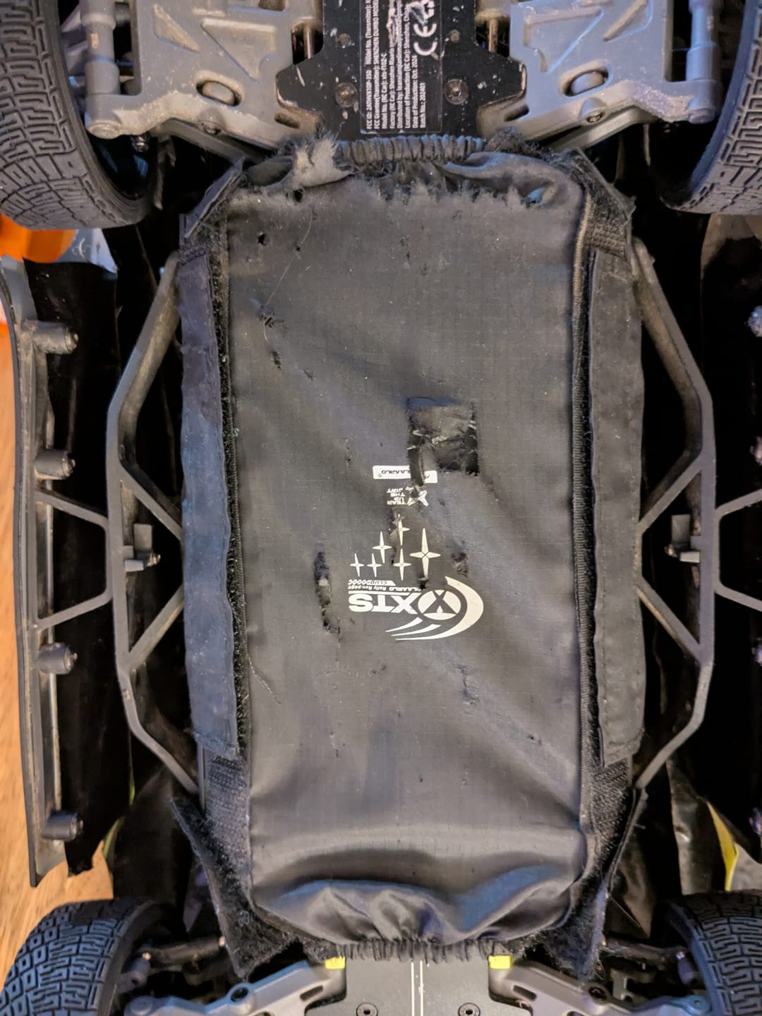 Customer photo review of Chassis Dust Cover  For XTS-F10 RC Rally Car