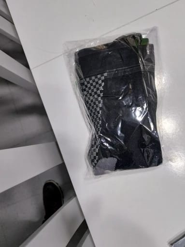 Customer photo review of KneePro FlexFit Compression Socks