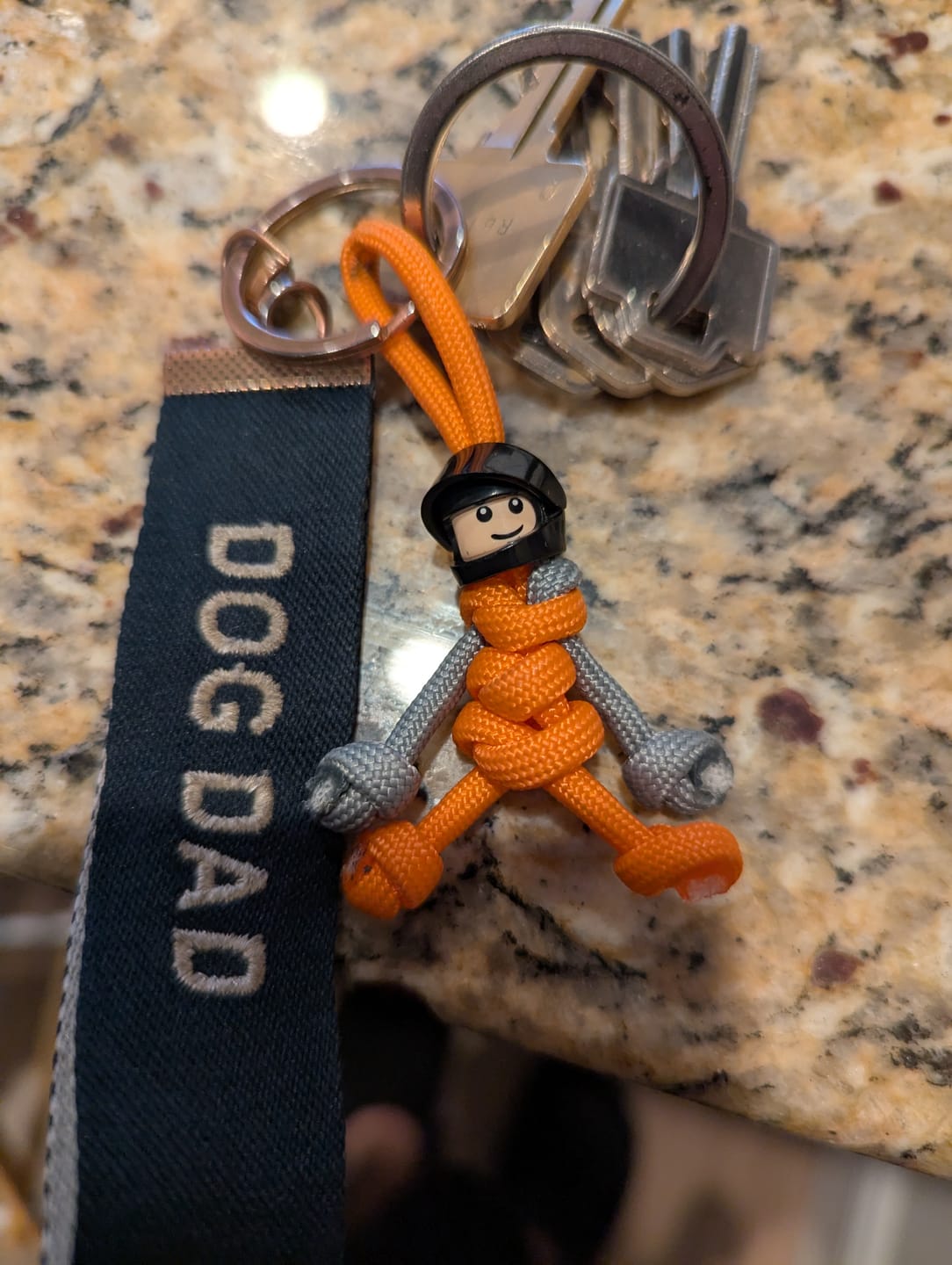 Customer photo review of MCL Team F1 Motorsport Paracord Buddy Keychain