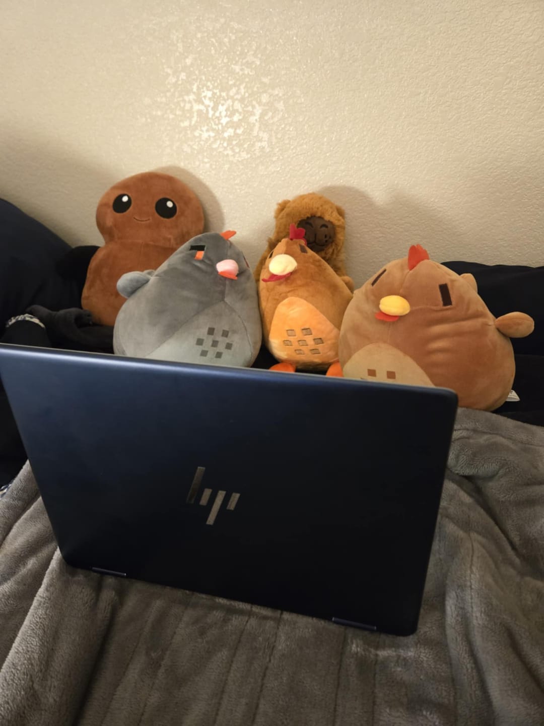 Customer photo review of Stardew Valley - Brown Chicken Pillow Plush