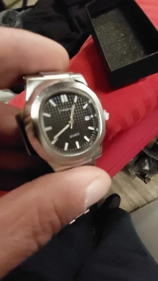 Customer photo review of Luxury Watch Business 30M Waterproof Male Clock Luminous Date Stainless Steel Square Quartz Men Watch reloj hombre 2024 New