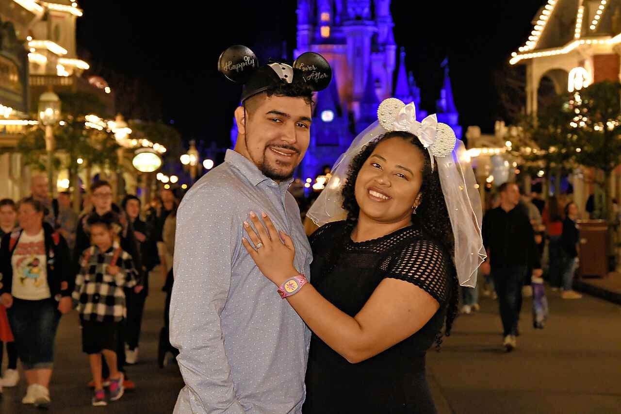 Customer photo review of Bride Sparkle Mickey Ears