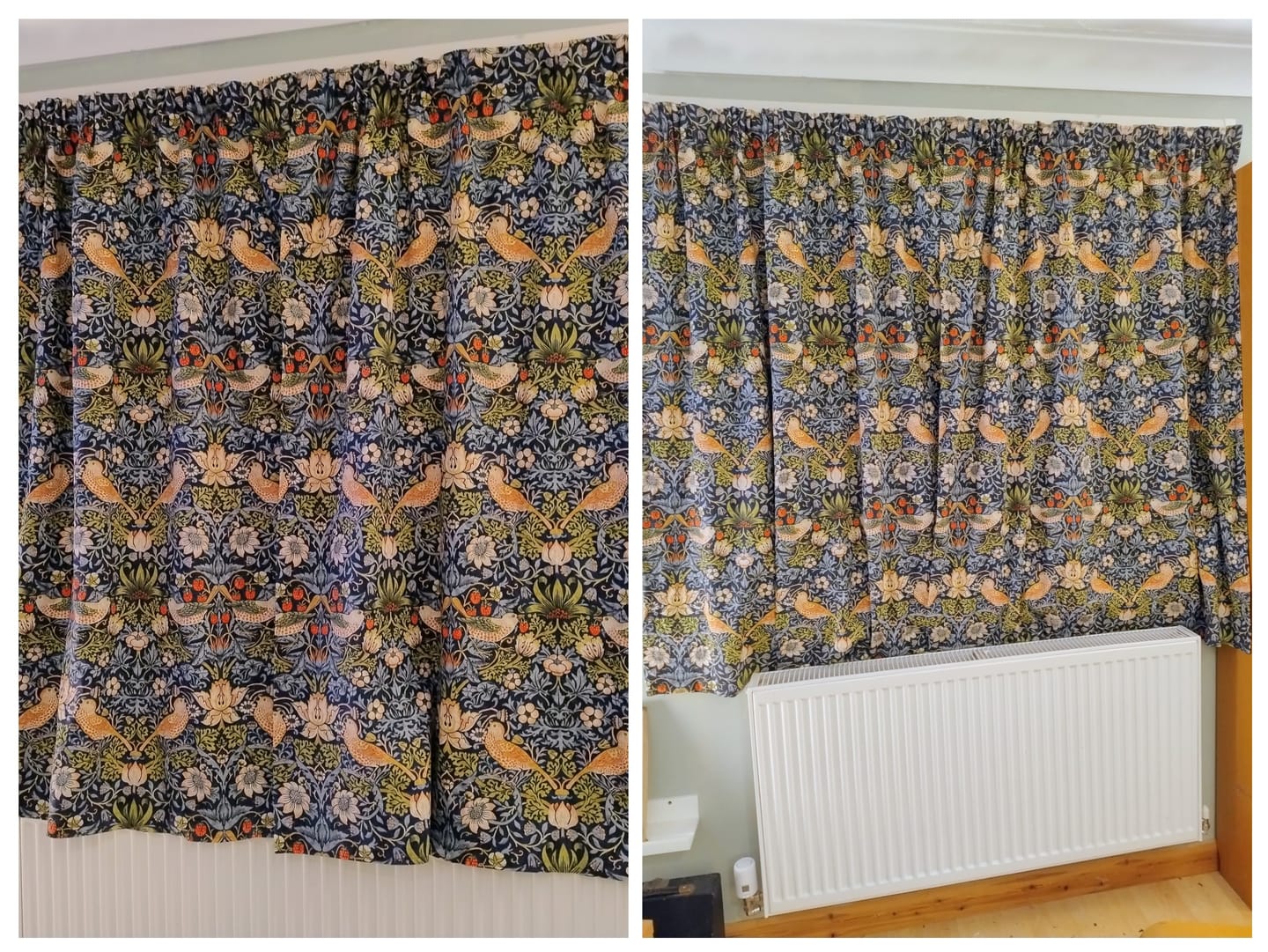 Customer photo review of Thermal Curtain Interlining Fabric