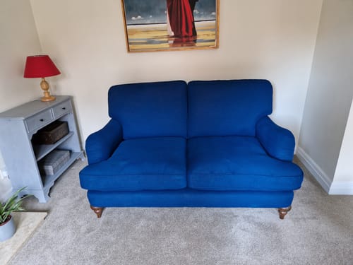 Customer photo review of Fabric Paint -- Blue