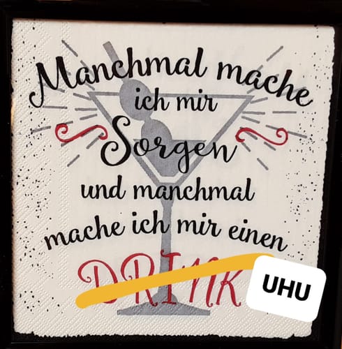 Customer photo review of Der UHU Frizzante