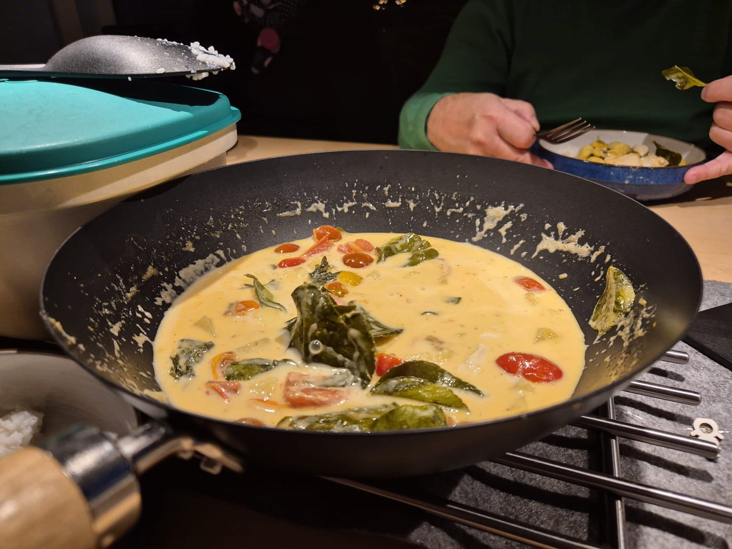 Customer photo review of Rotes Thai Curry Kochbox (für 3-4 Portionen)