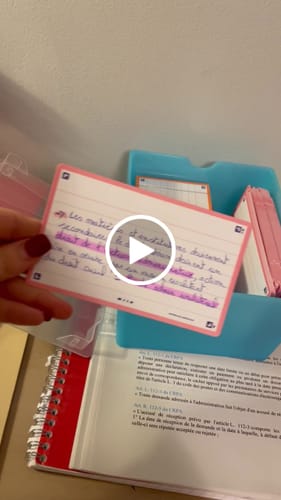 Avis vidéo d'un client sur Flashcards FLASH 2.0 OXFORD # 80 cartes 7,5 x 12,5 cm - ligné