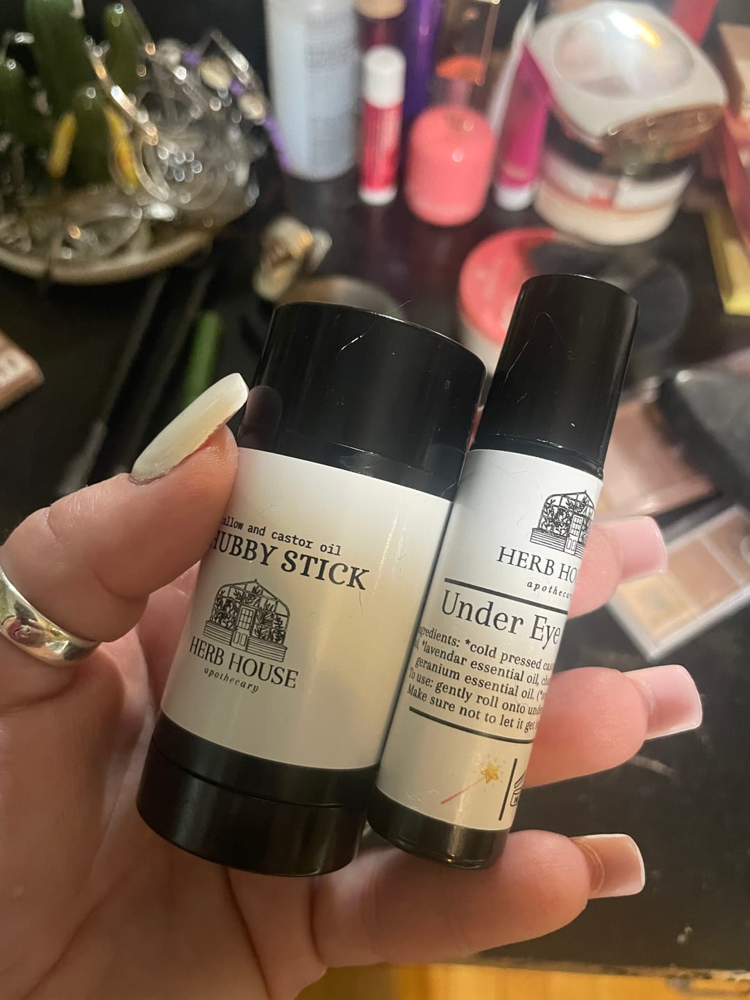 Customer photo review of Under eye wand