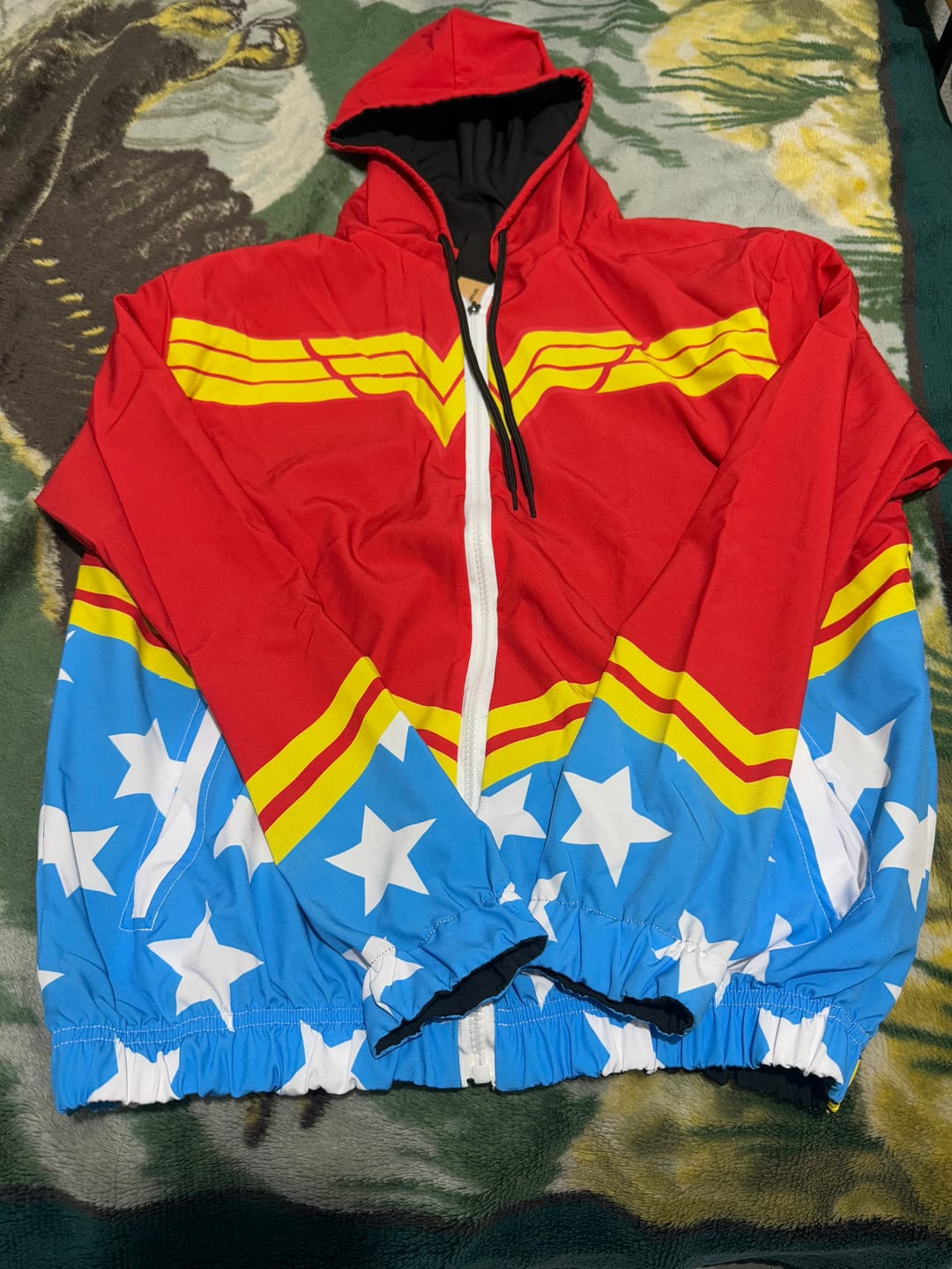 Customer photo review of Bomber Jacket Wonder Woman