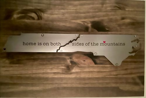Customer photo review of Tennessee North Carolina Both sides of the Mountains
