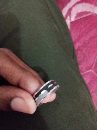 Customer photo review of Golden Warrior Prince Ring for Him