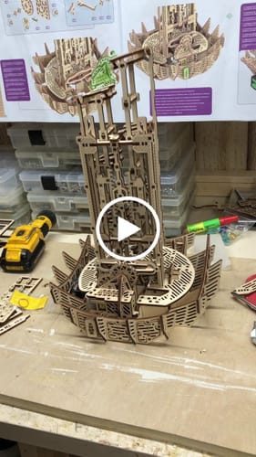 Customer video review of Gravity Marble Run