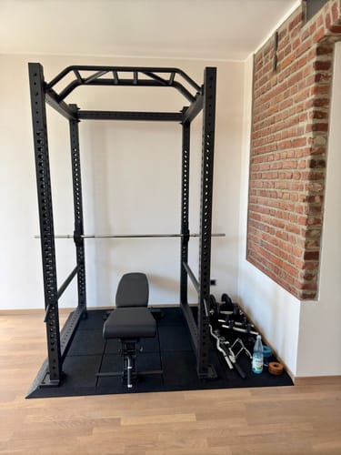 Customer photo review of R8 Base 3 | Power Rack