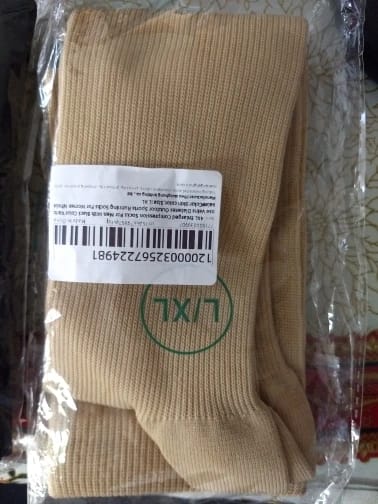 Customer photo review of KneePro FlexFit Compression Socks