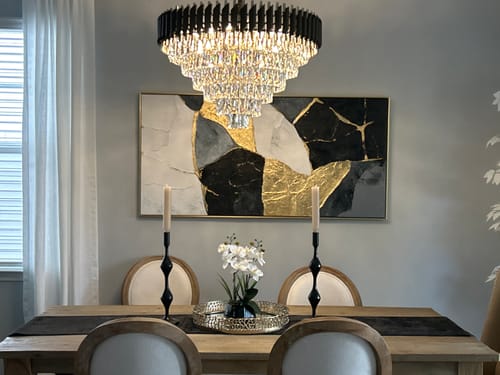 Customer photo review of Gilded Fragments